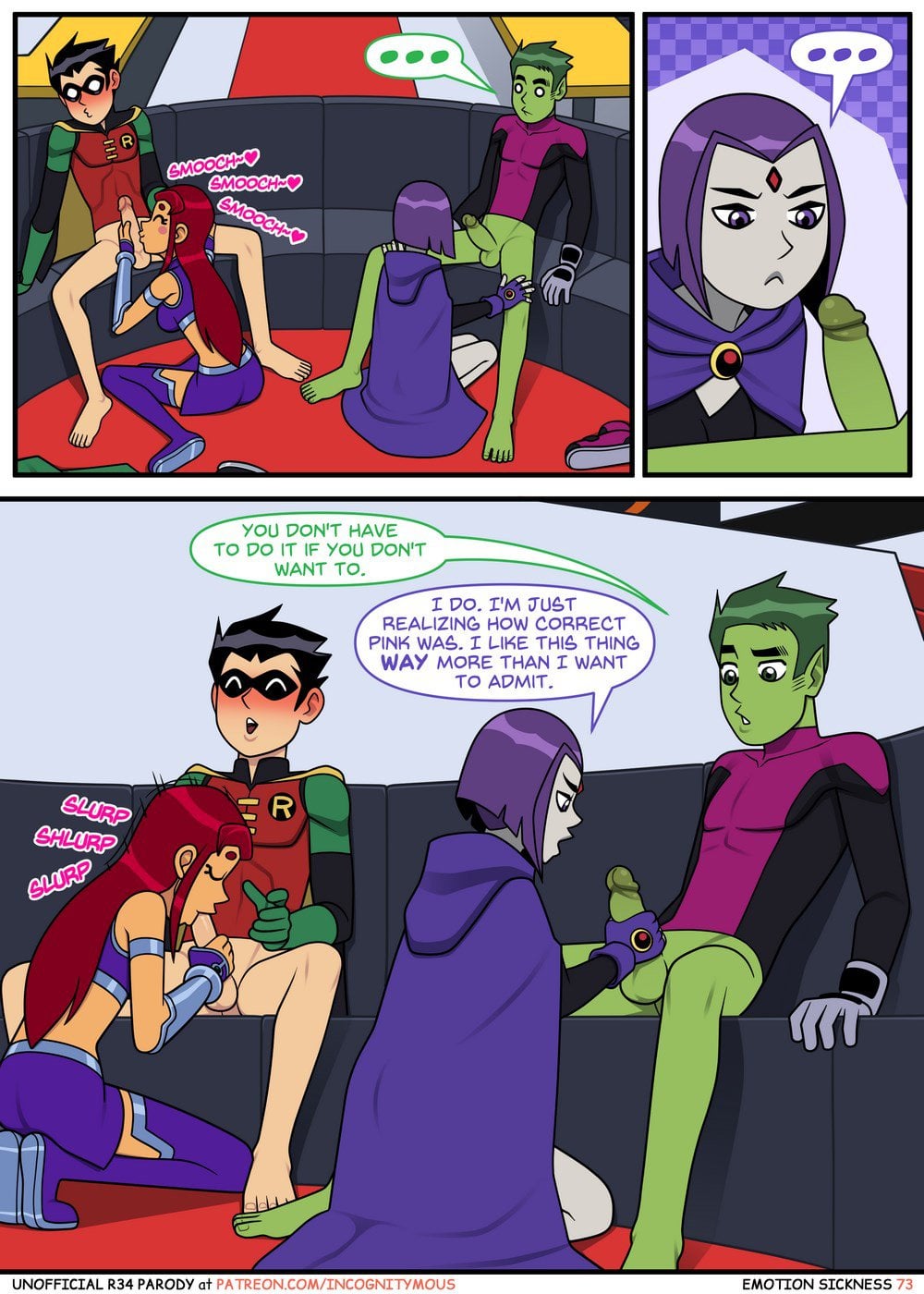 Emotion Sickness- Incognitymous (Teen Titans) #71