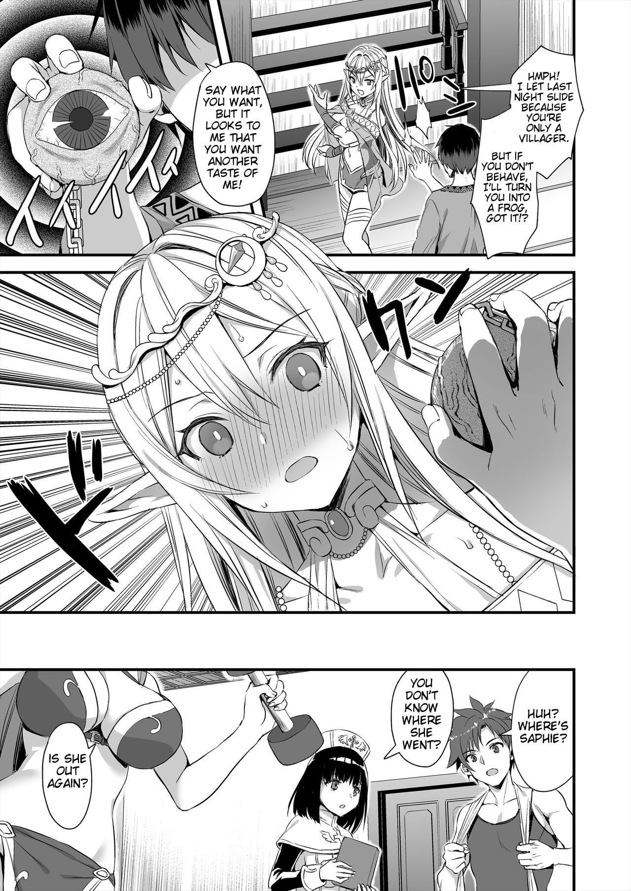 Horny Isekai Elf’s Evil Eye [Ayakawa Riku] – Chapter 1 Porn Comics #30