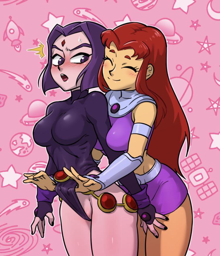 Raven and Starfire (sahil35) [teen Titans]