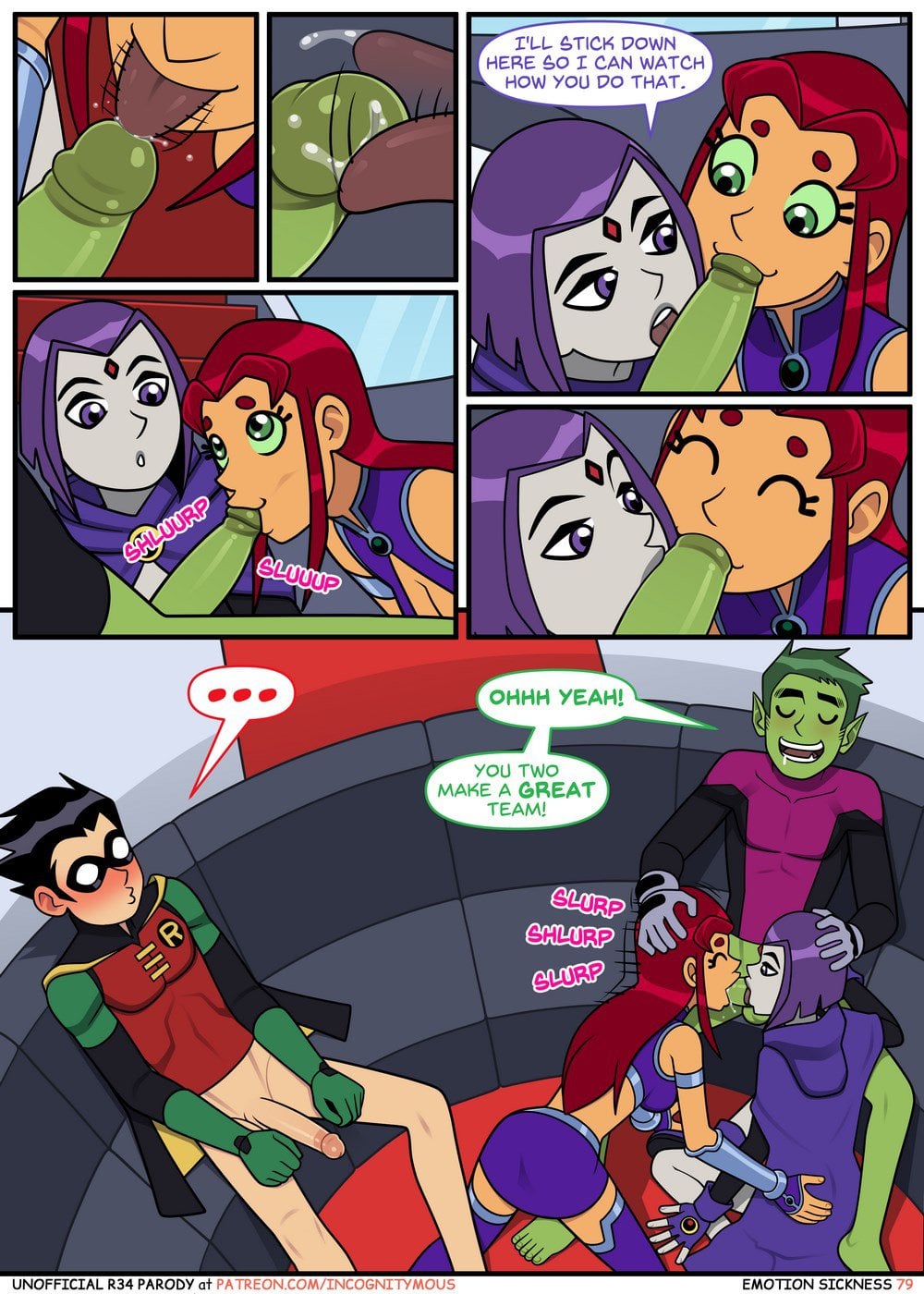 Emotion Sickness- Incognitymous (Teen Titans) #76