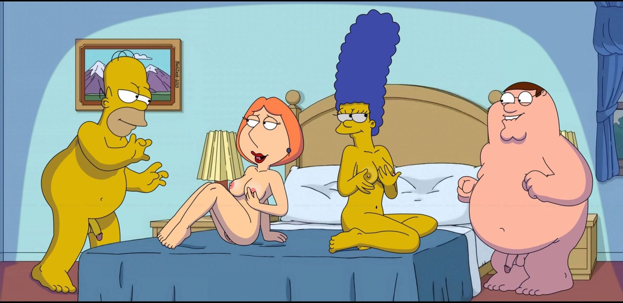 Lois and Marge [The Simpsons,Family Guy] (cmdzacek)