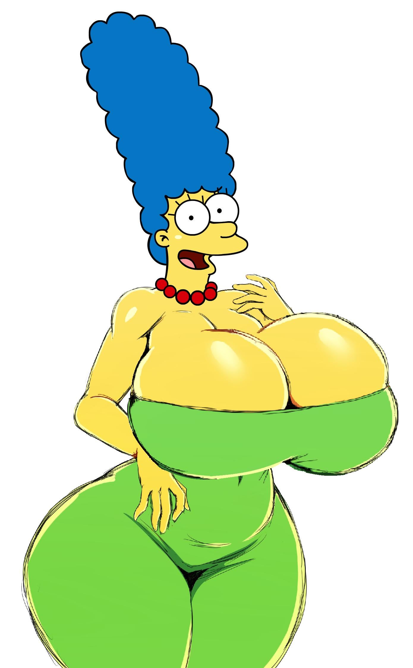 Huge Boobs Marge Simpson – The Simpsons Porn