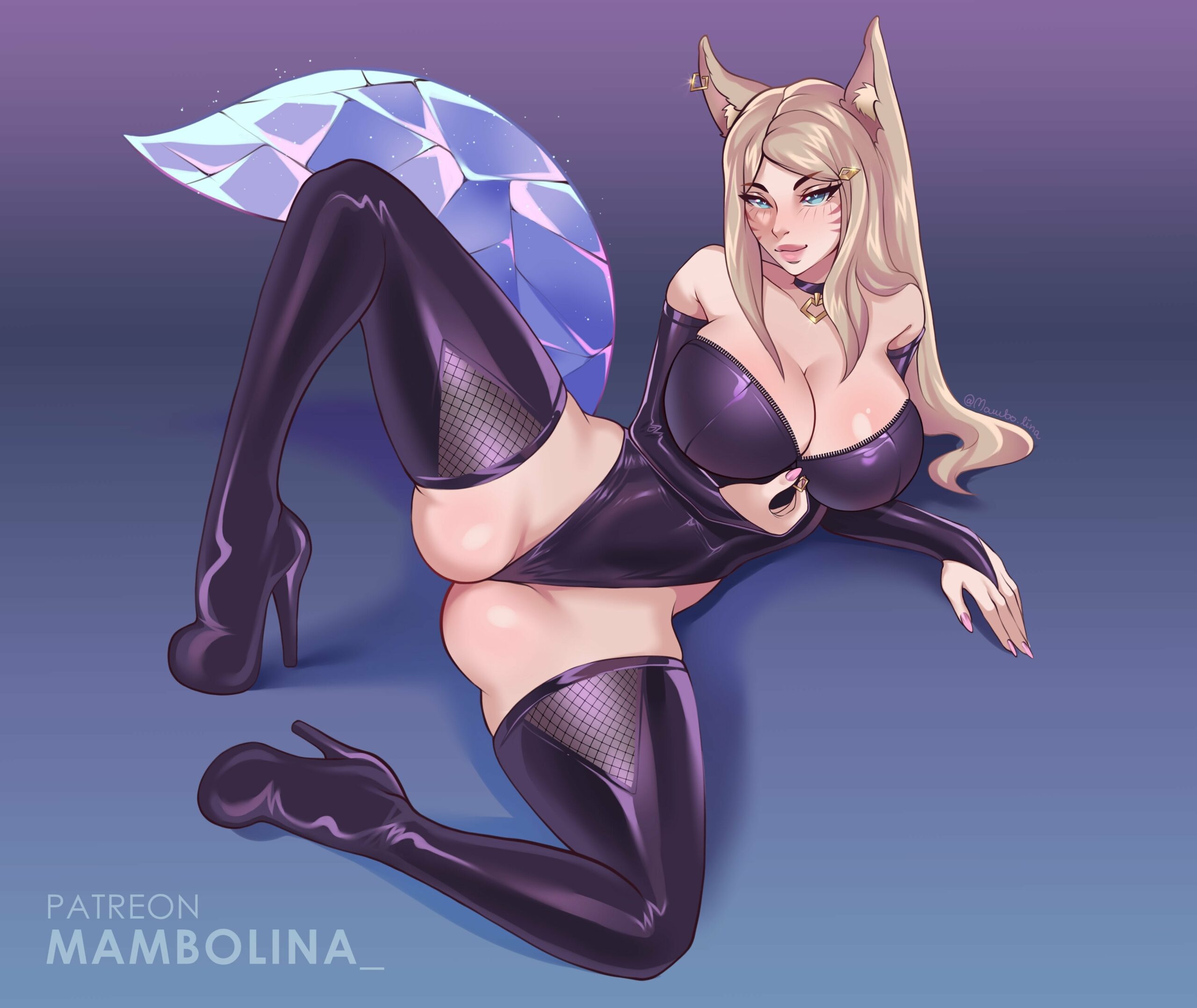 Ahri showing off. (Mambolina_)