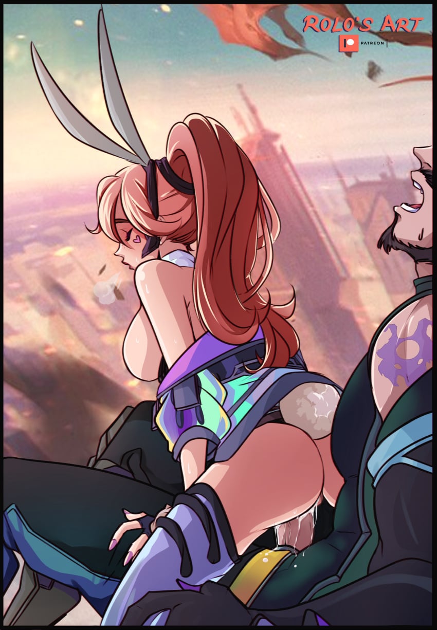 Miss Fortune Riding With A View (Rolo’s Art)