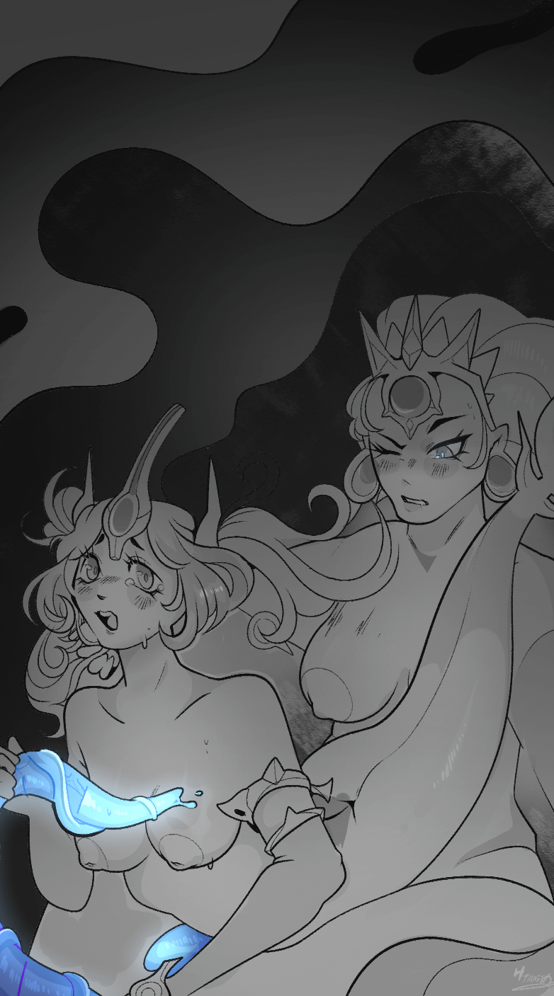 Nami x Illaoi (Four_Finger_Cumshot)