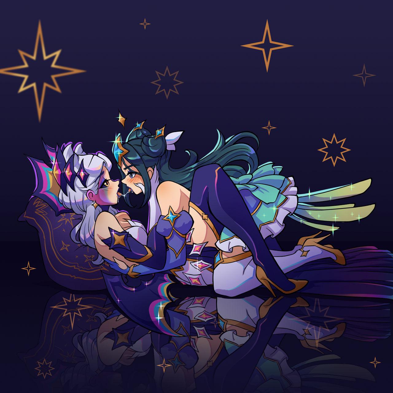 Star Guardian Syndra x Star Nemesis Morgana (Lysum01)