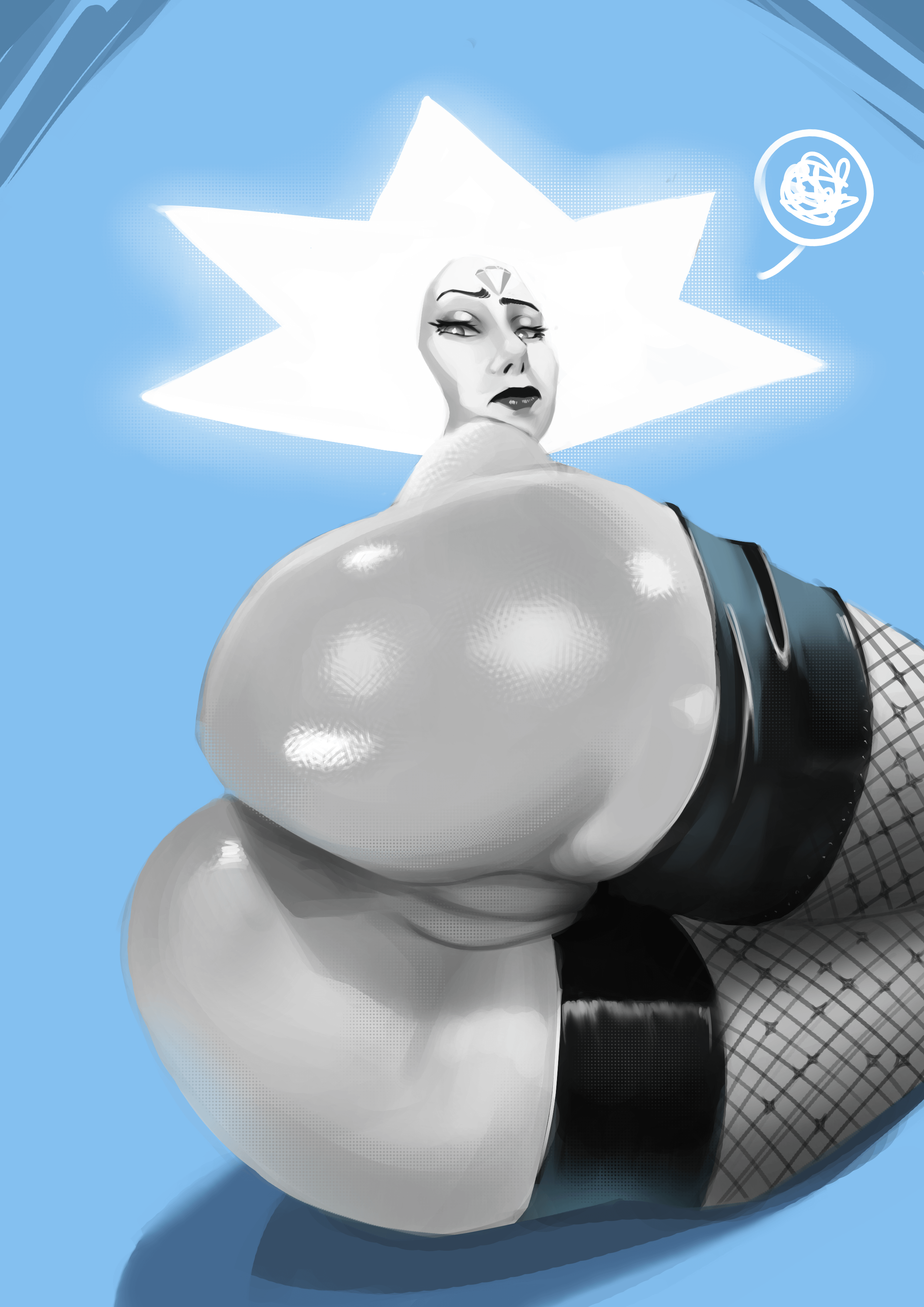 White diamond hentai