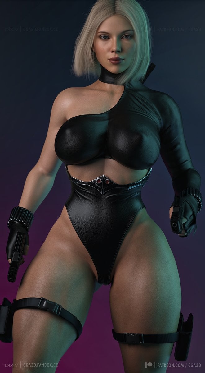 Black Widow, (Cga3D) [Marvel]