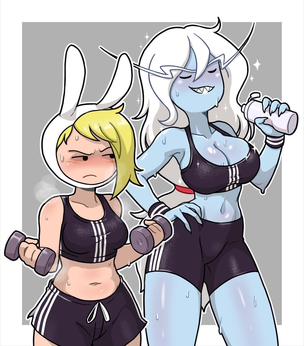 Fiona and Ice Queen [Adventure Time] (Centinel303)