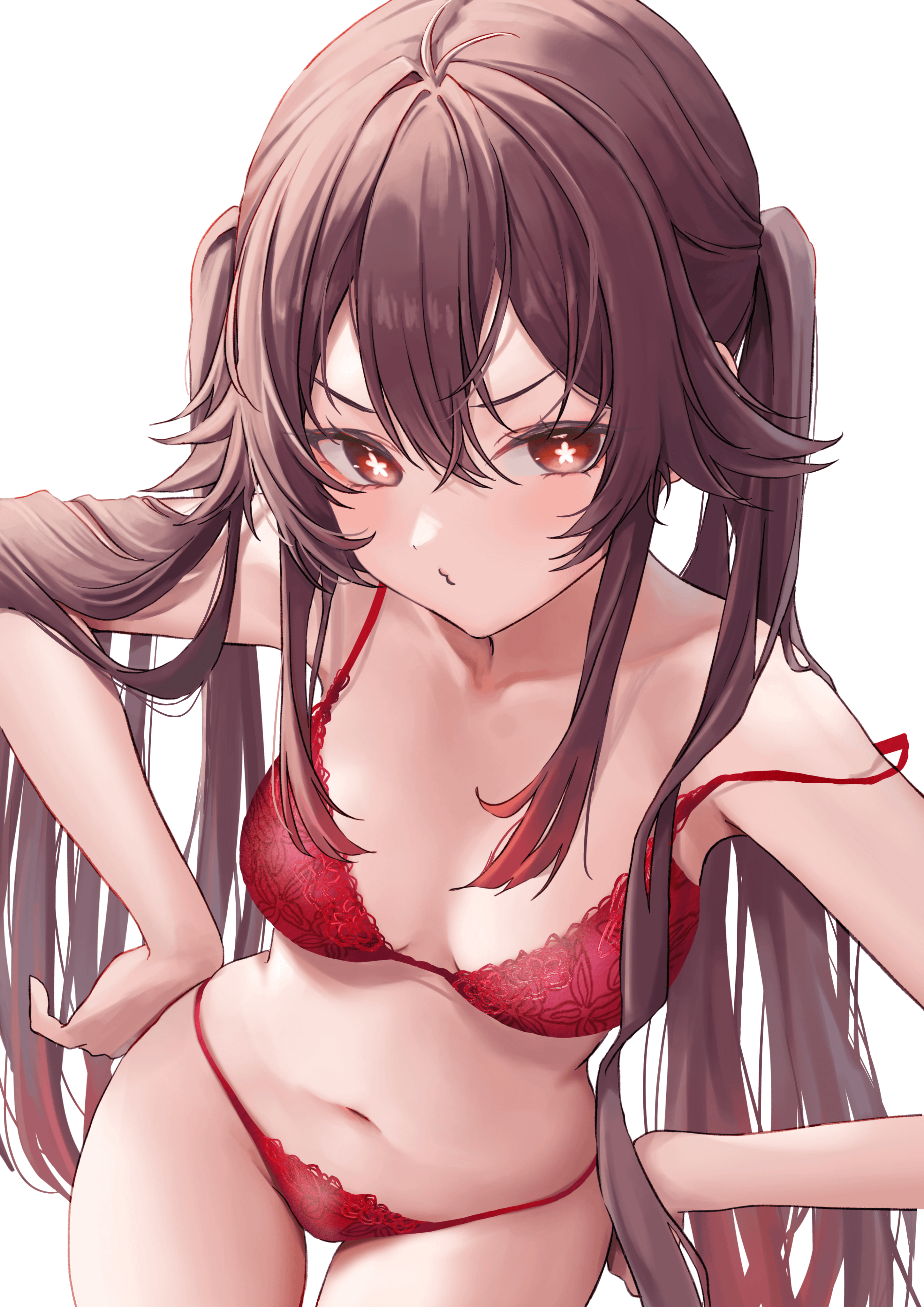 Hu Tao in bikini (ふじ子) [Genshin Impact]