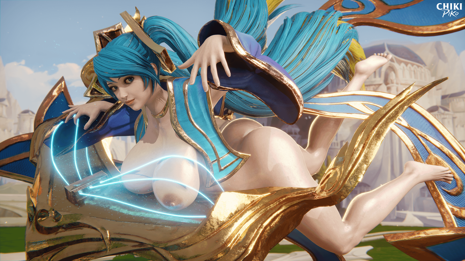 Sona +Guide how to make this picture (Chikipiko)[League of Legends]