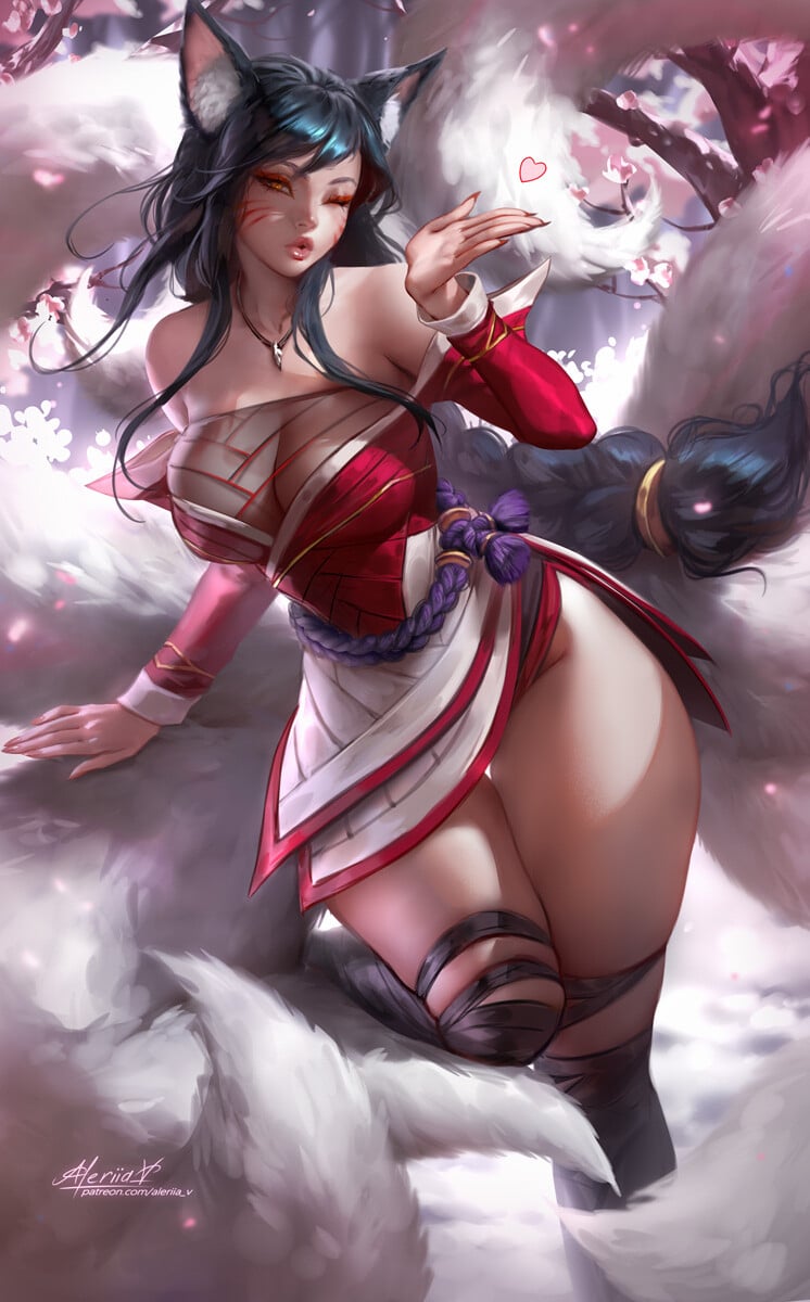 Ahri. (Aleriia_V)