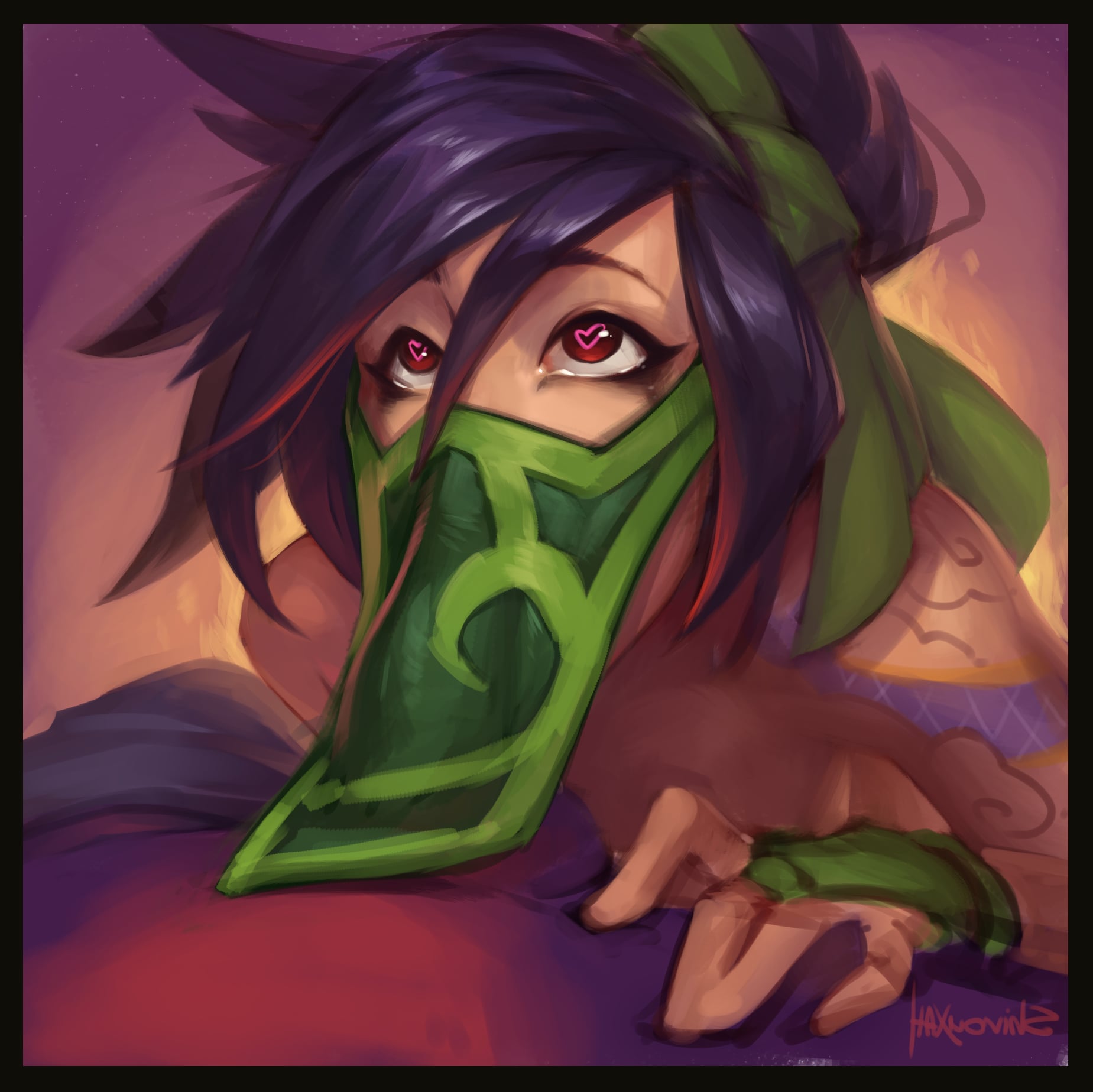 Akali masked BJ. (shirouxah)