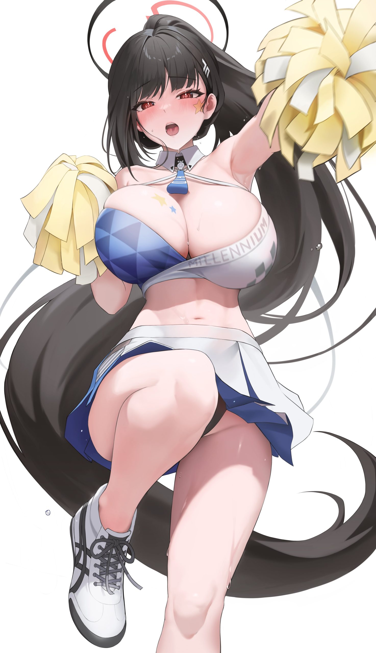 Cheerleader Rio (KiRin) [Blue Archive]