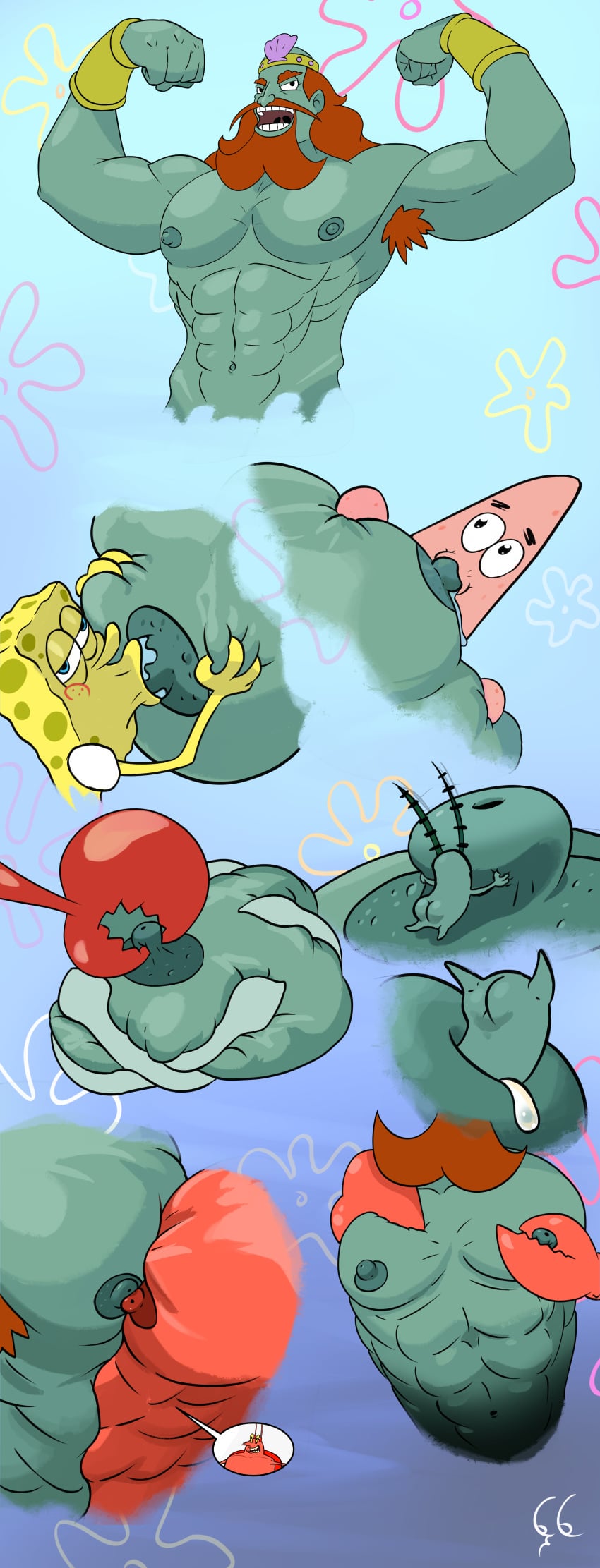 King Neptune (Barahuntre) [Spongebob Squarepants]