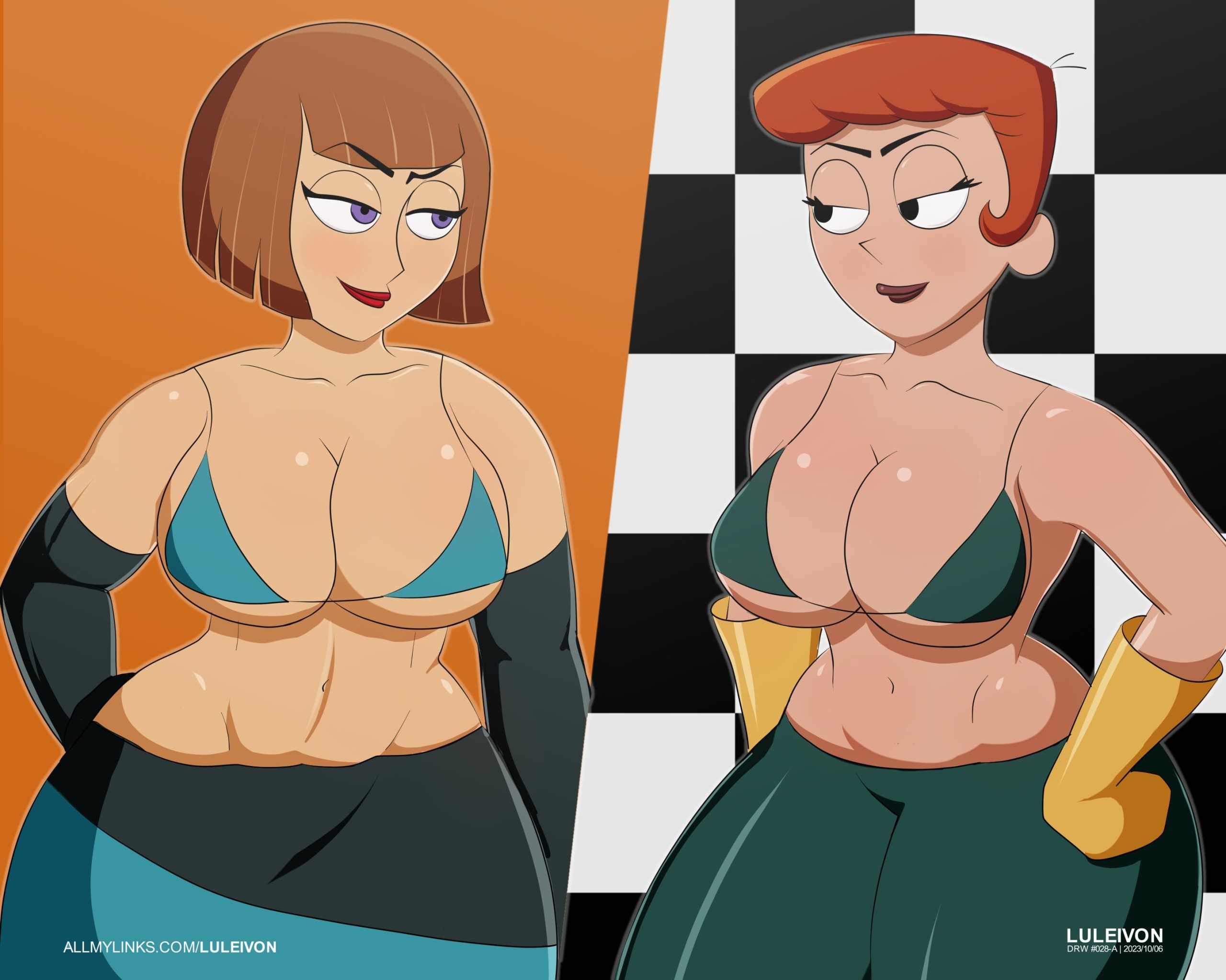 Madeline Fenton, Dexter’s Mom (LULEIVON)[Danny Phantom, Dexter’s Laboratory]