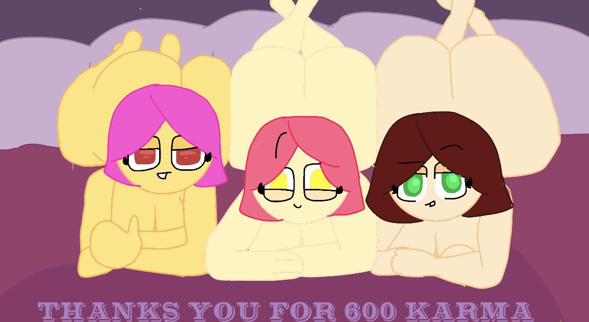 Thank You for 600 Karma!