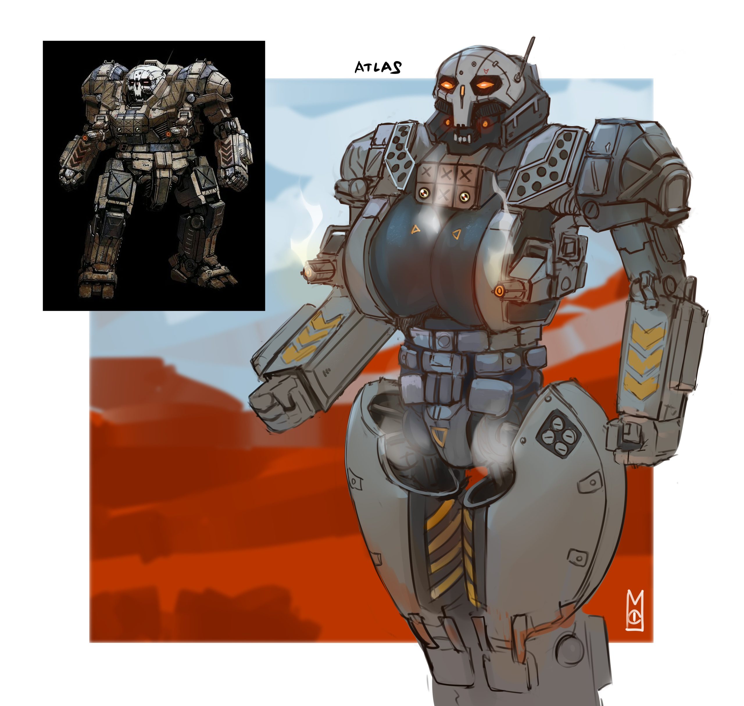 Atlas [battletech] (Ony01)