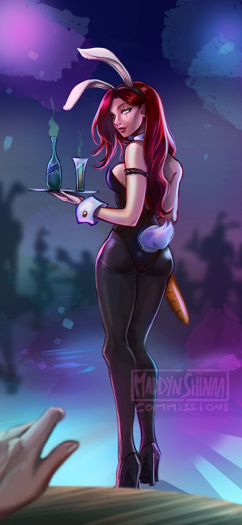 Battle Bunny Katarina. (shinaa_shinaa)