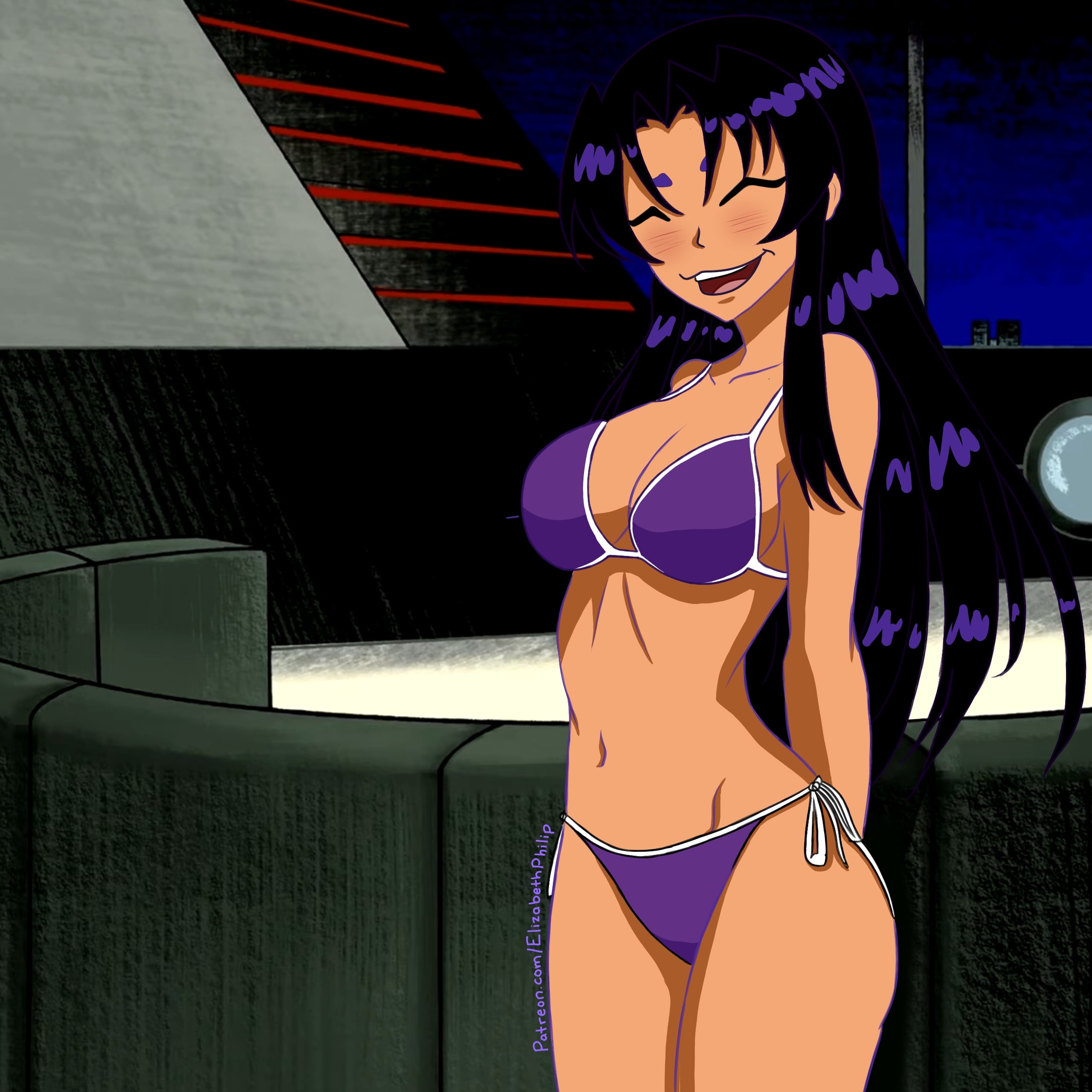 Blackfire bikini (ElizabethPhilip0501) [Teen Titans]