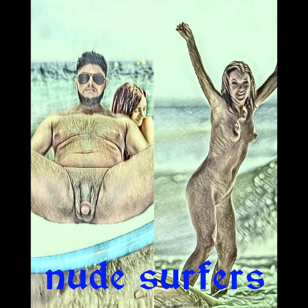 Nude surfers