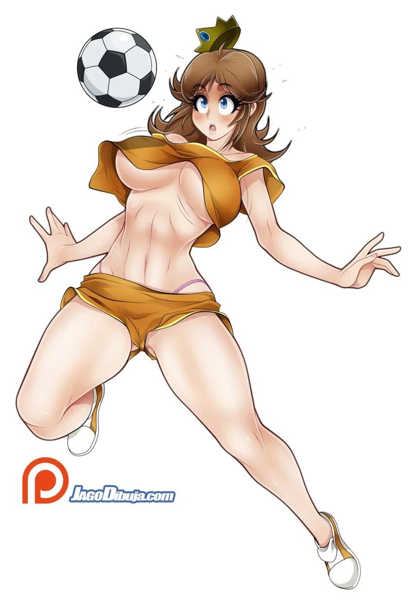 Princess Daisy(jago dibuja)[Super Mario Bros.]