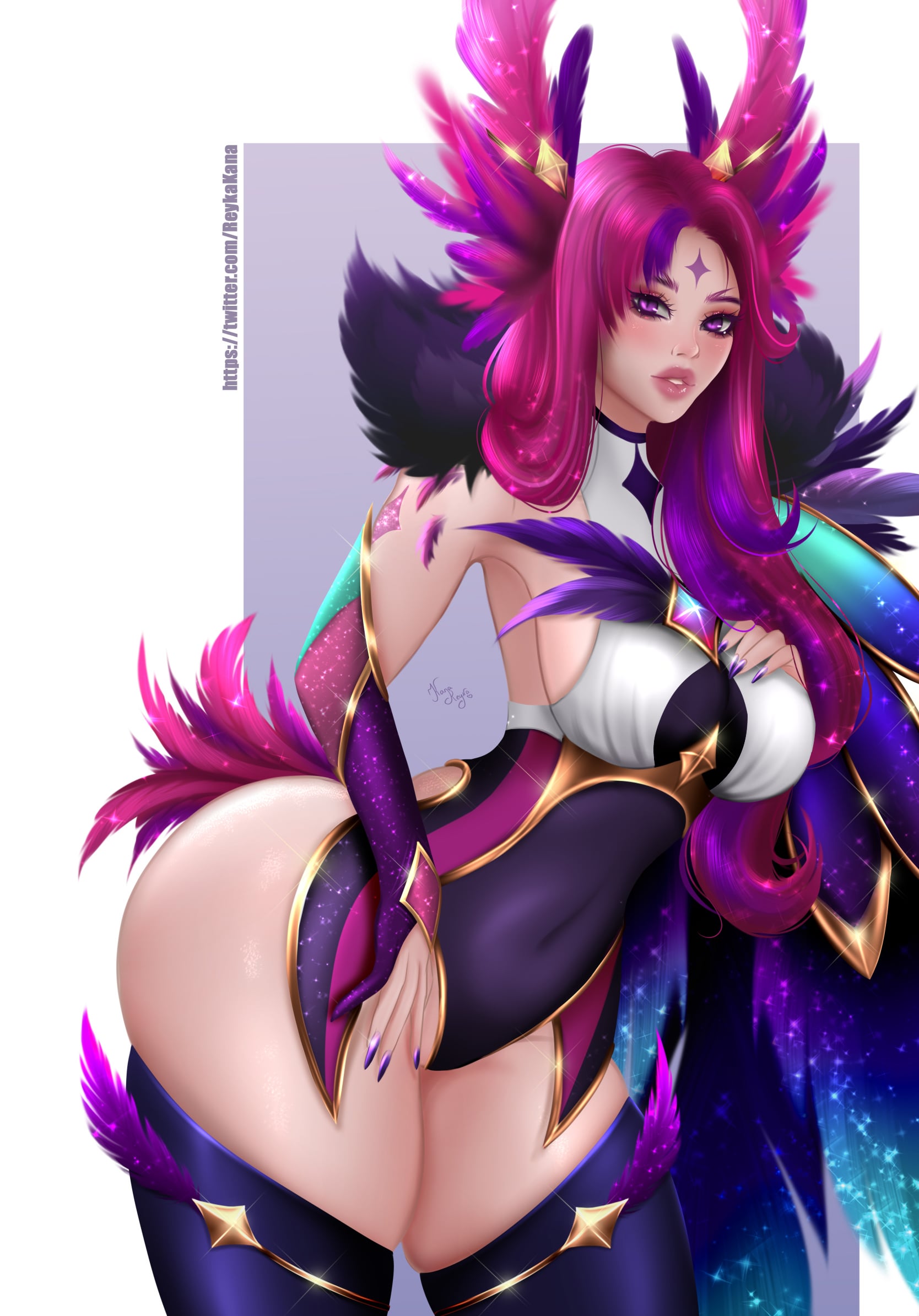 Xayah. (ReykaKana)