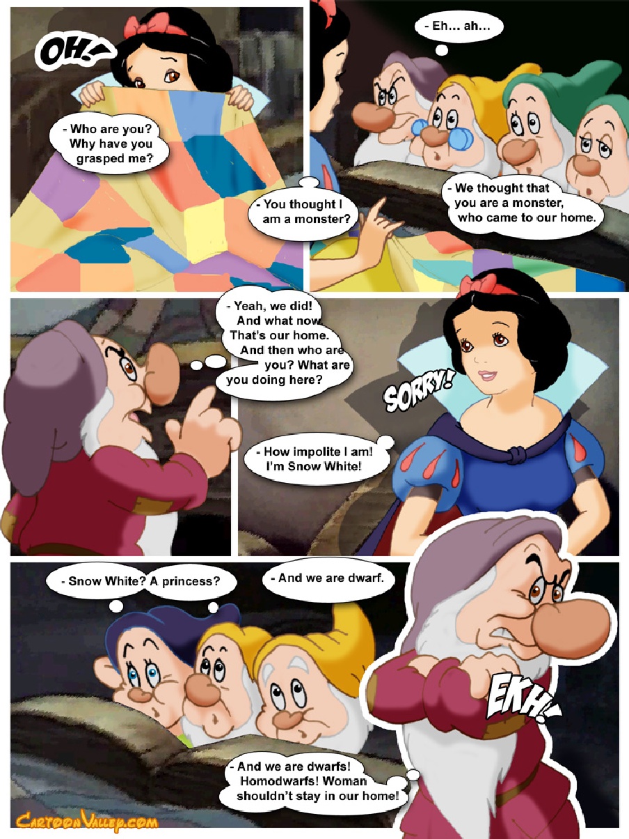 Cartoon Porn – cartoonvalley.com comic disney helg (artist) snow white and the seven dwarfs