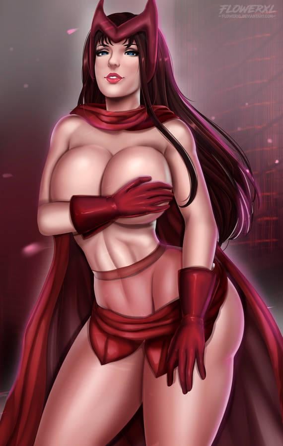 Scarlet Witch (Flowerxl)