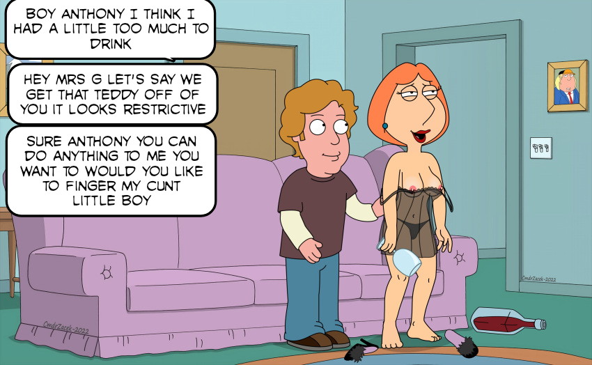 Cartoon Porn – age difference anthony (family guy) breasts cartoon milf cheating wife