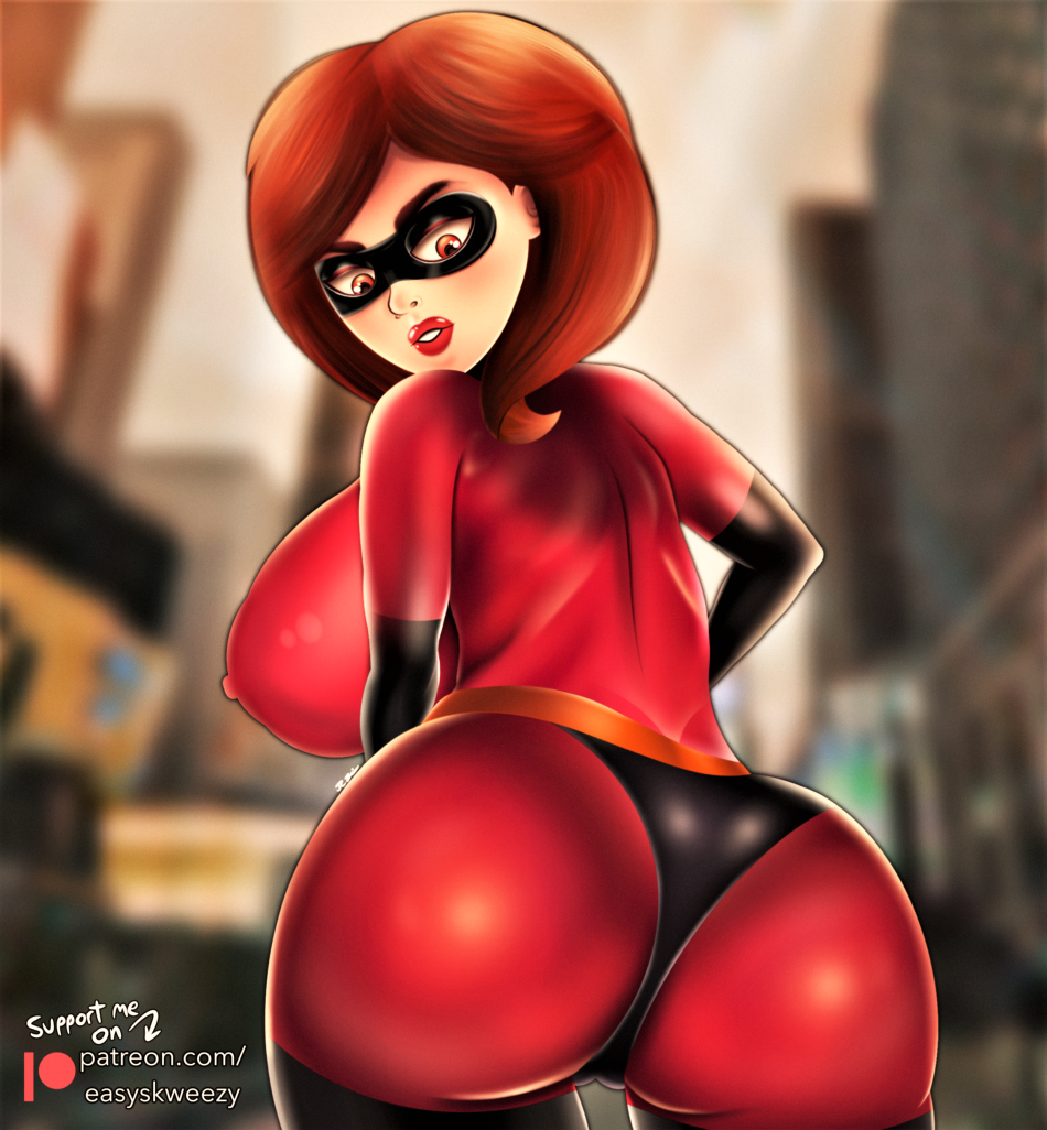 Cartoon Porn – ass bodysuit cartoon milf easyskweezy erect nipples under clothes helen parr