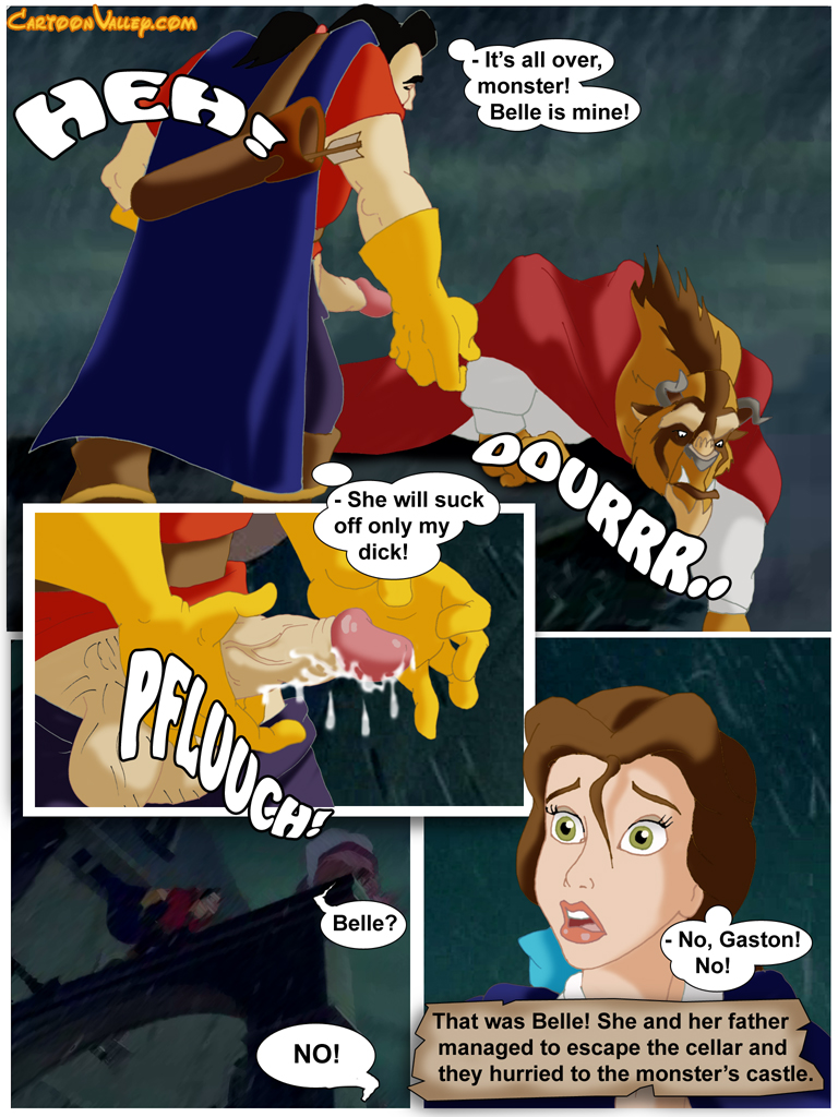 Cartoon Porn – beauty and the beast cartoonvalley.com comic disney helg (artist) penis