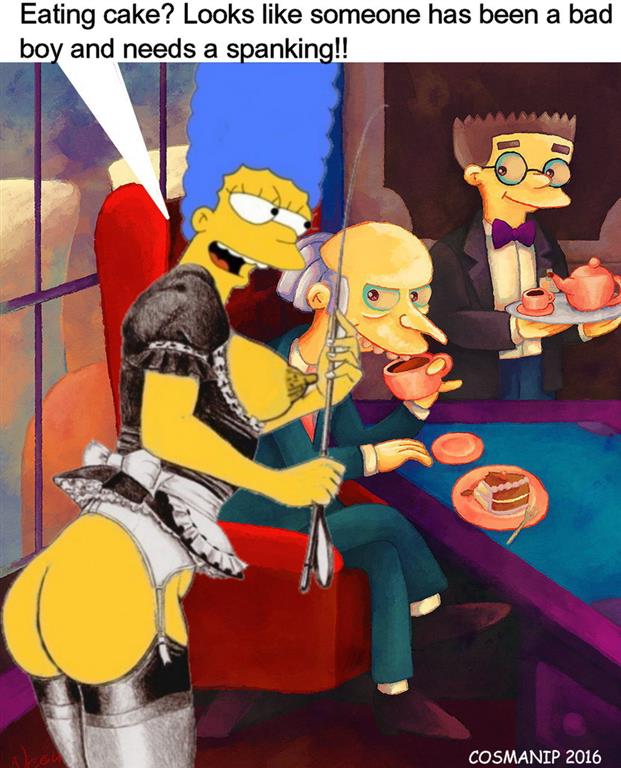 Cartoon Porn – ass cake (food) cartoon milf cosmanip cosmic marge simpson montgomery burns