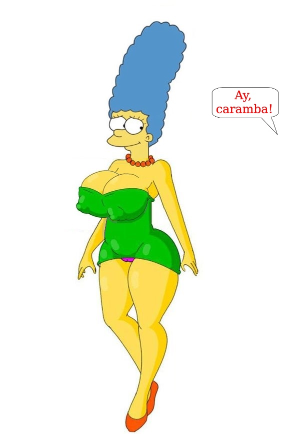 Cartoon Porn – ay caramba! big breasts cartoon milf huge breasts marge simpson milf pussy