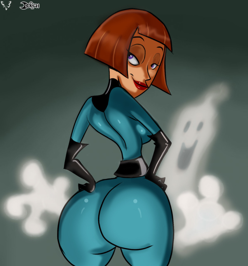 Cartoon Porn – ass ass cleavage blue bodysuit caked up cartoon milf danny phantom dat ass