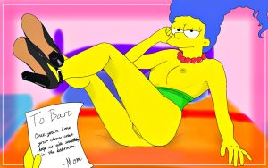 Cartoon Porn – blue hair cartoon milf incest marge simpson mother & son pussy the