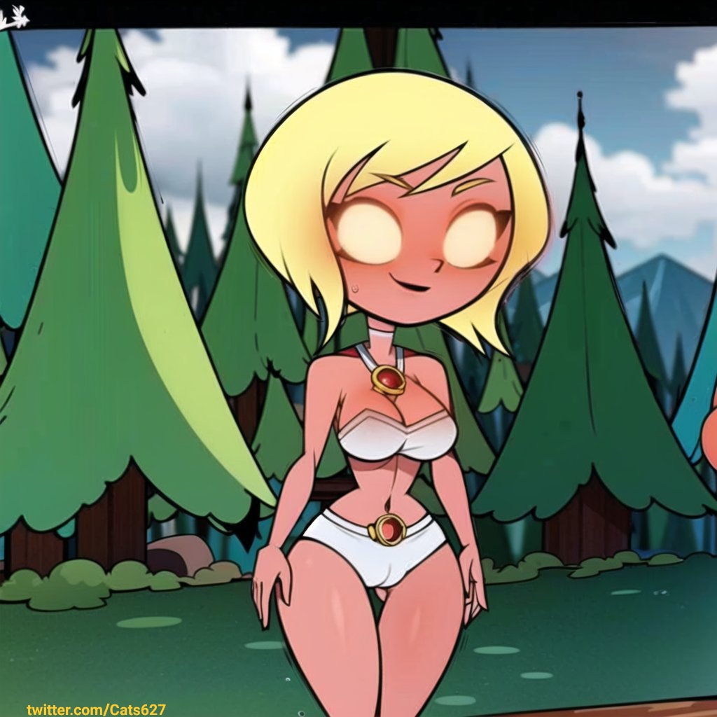 Cartoon Porn – 1girl ai generated big ass big breasts bikini blonde hair blue eyes cartoon