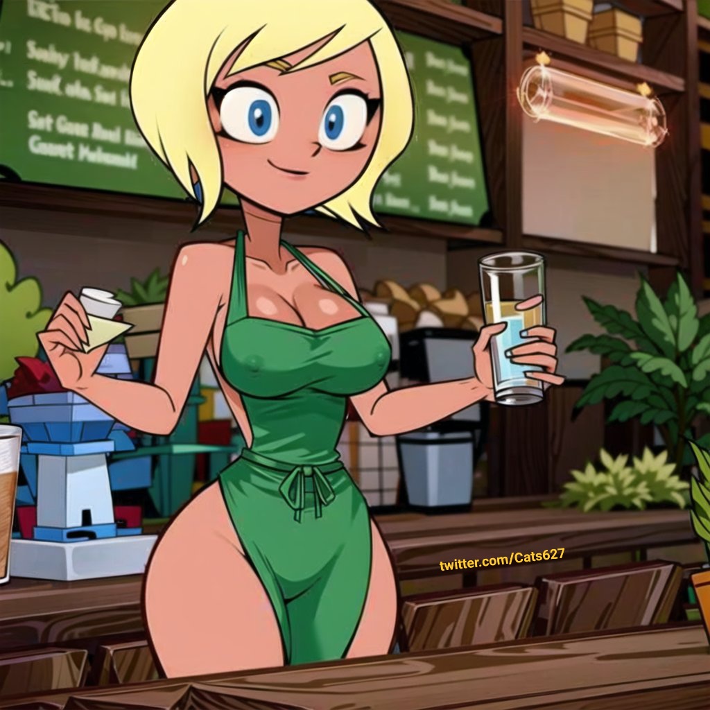 Cartoon Porn – 1girl ai generated big ass big breasts blonde hair blue eyes cartoon network