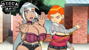 Cartoon Porn – 2 girls alternate version available ben 10 cartoon network charmcaster