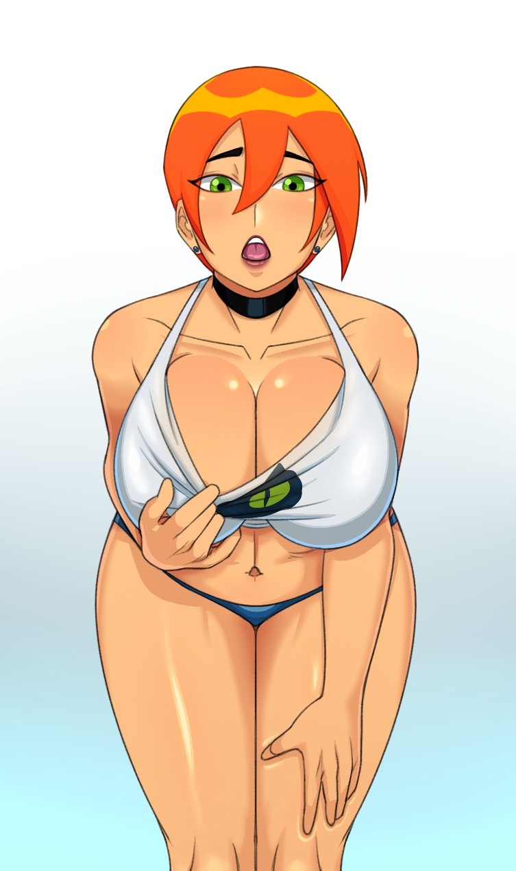 Cartoon Porn – 1girl 1girl alternate version available ben 10 big breasts big breasts