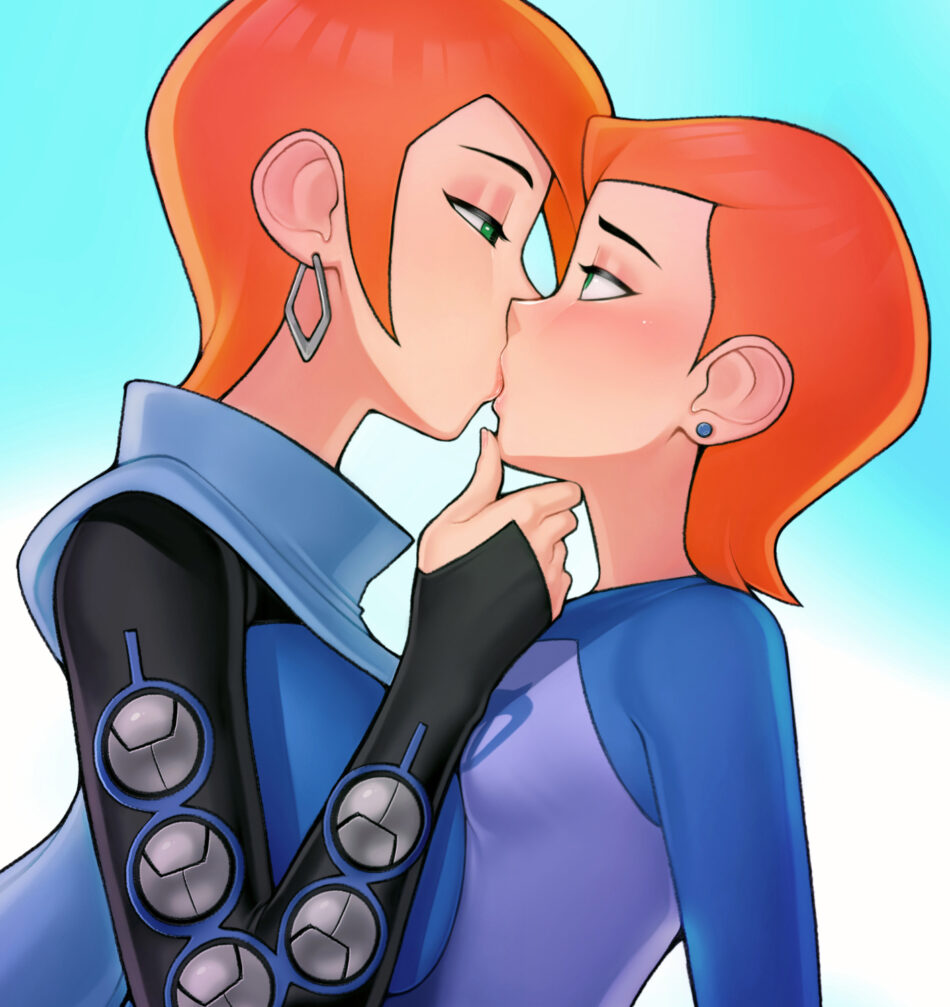 Cartoon Porn – 2girls adult age difference ben 10 ben 10 (classic) big breasts blush