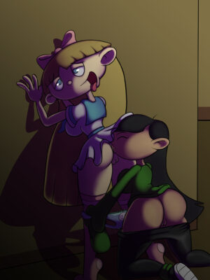 Cartoon Porn – 2 girls anilingus asian asian female ass big ass big breasts black hair blue