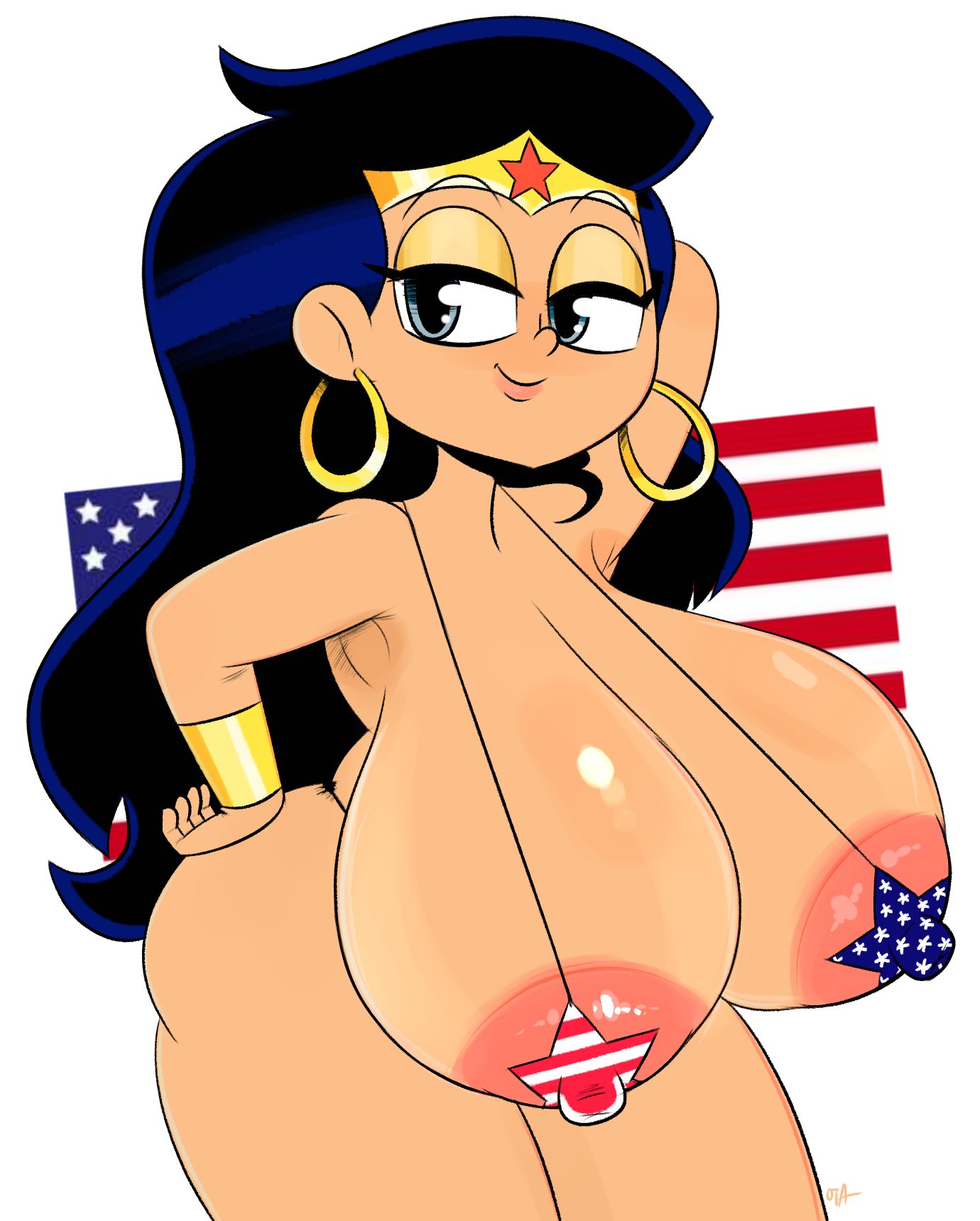 Cartoon Porn – 1girl 1girl 1girl 4th of july american flag american flag bikini areola