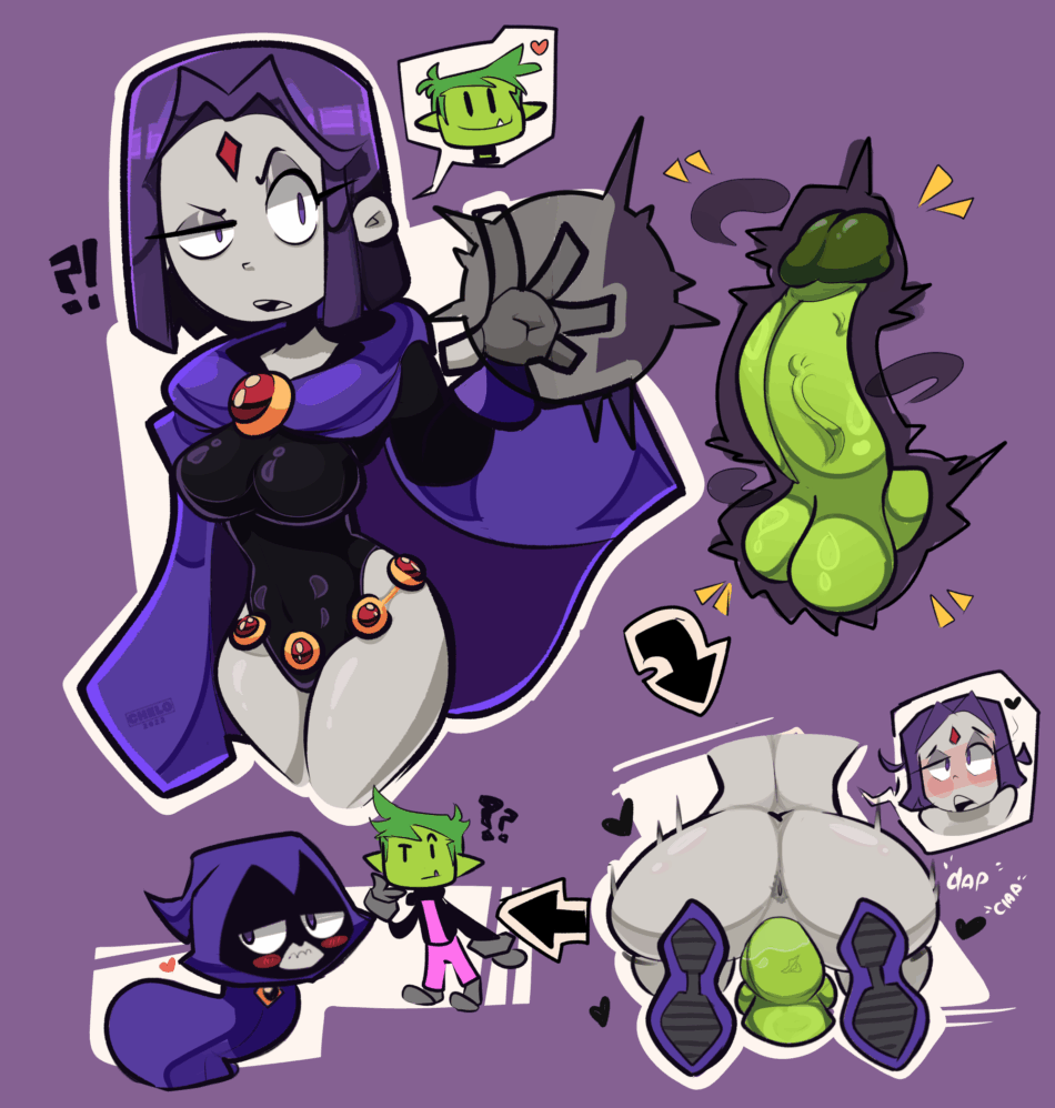 Cartoon Porn – beast boy cartoon network chelo19 dat ass dc comics dildo garfield logan