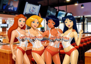 Cartoon Porn – alex (totally spies) breasts britney (totally spies) cartoon network