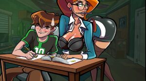 Cartoon Porn – ben 10 ben 10: omniverse ben tennyson big breasts blush bra breasts cartoon
