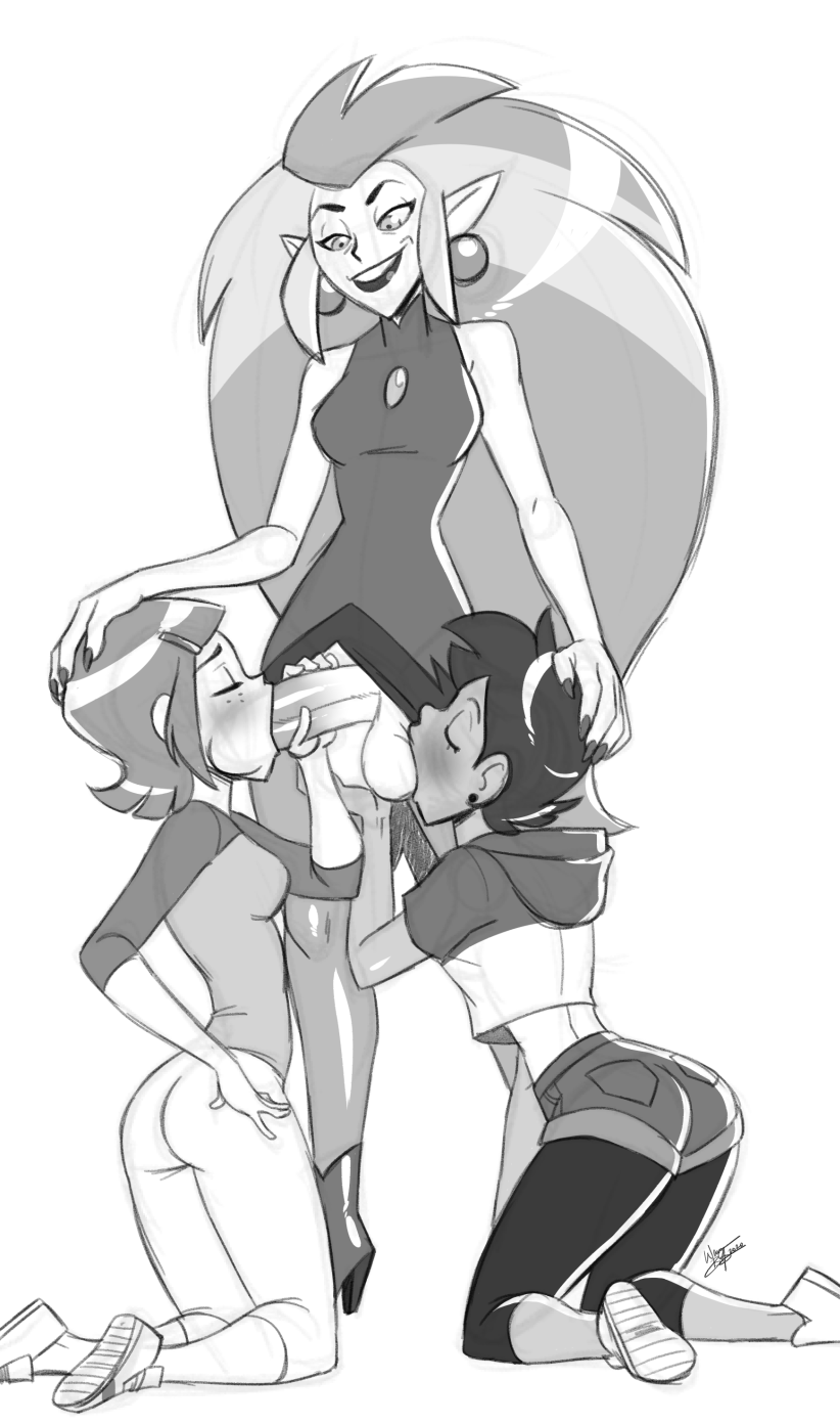 Cartoon Porn – 1futa 2girls aeolus age difference balls ben 10 big balls big penis breasts