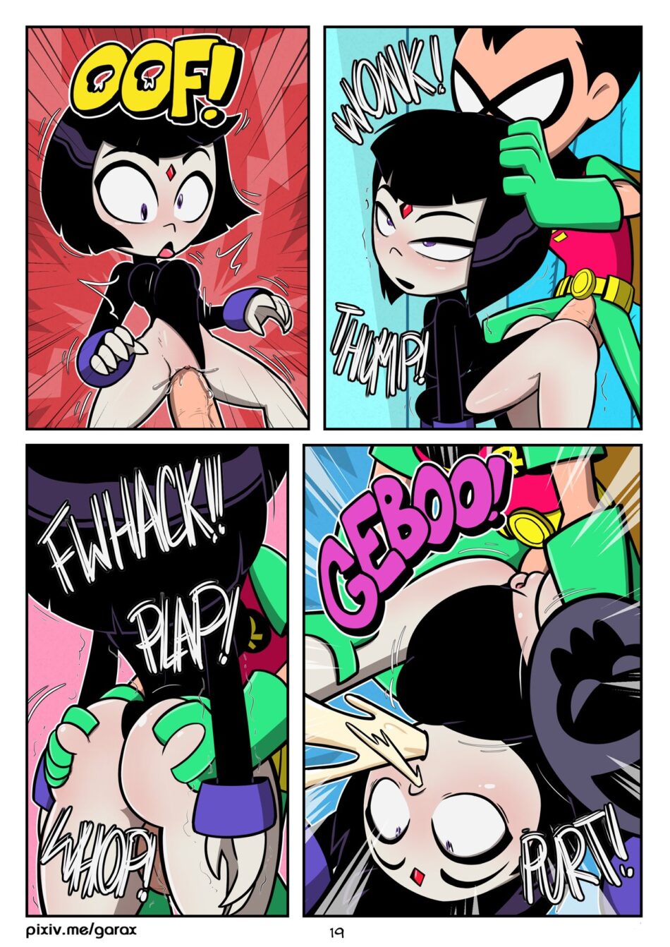 Cartoon Porn – cartoon network comic dat ass dc comics dick grayson garabatoz rachel roth