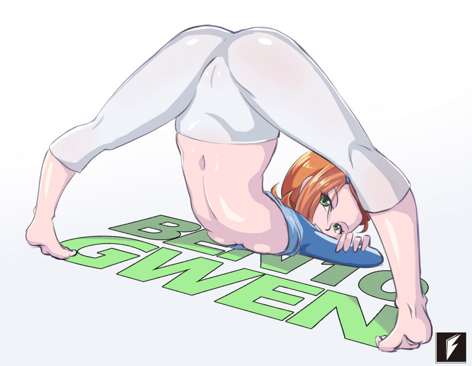 Cartoon Porn – 1girl 1girl 1girl ass barefoot ben 10 blue shirt breasts cameltoe cartoon