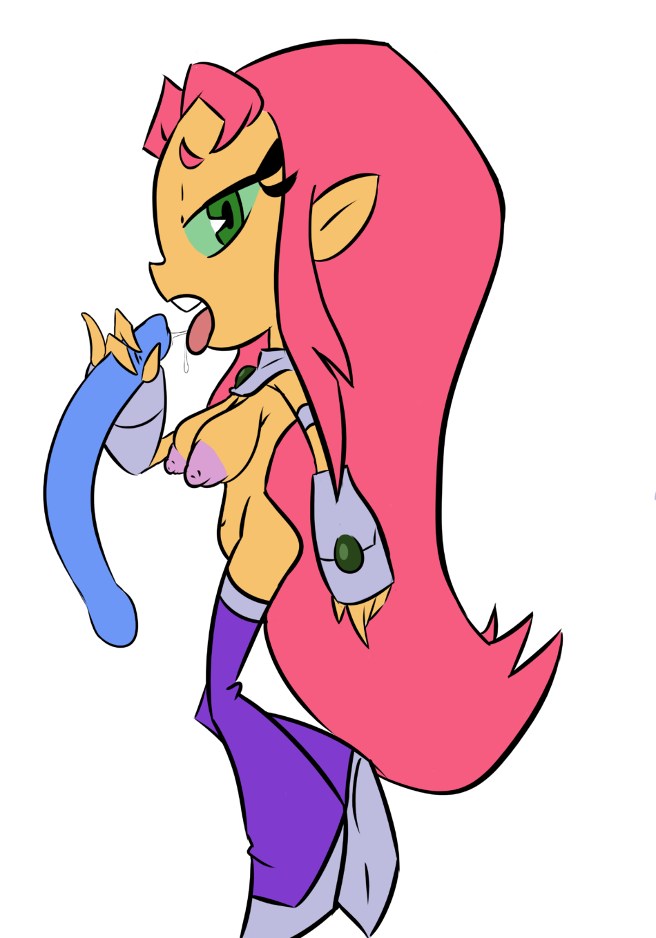 Cartoon Porn – cartoon network dc comics nipples nude starfire tagme teen titans teen